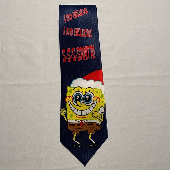 SpongeBob Christmas tie - Picture 1 of 2